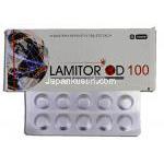 ラミトールOD Lamitor OD, Lamotrigine 100mg, Box and Strip