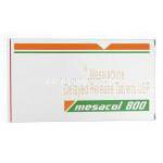 メサコールDR Mesacol DR 800, アサコール ジェネリック, メサラミン DR 800mg, 錠, 箱