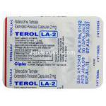 デトルシトールカプセルジェネリック, 酒石酸トルテロジン 2 mg ブリスターパック