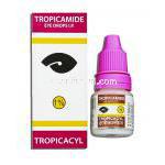 トロピカミド（ミドリンＭジェネリック） , Tropicacyl, 1% 5MLの 点眼薬 (Sunways)