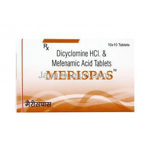 メリスパス (ジサイクロミン/ メフェナム酸)