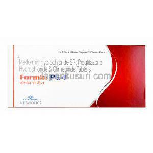 フォルミン PG (グリメピリド/ メトホルミン/ ピオグリタゾン)