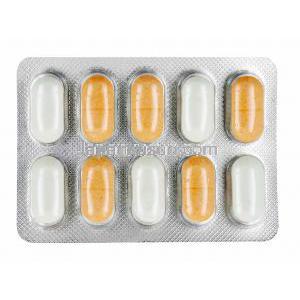 グルコリル MV (グリメピリド 1mg/ メトホルミン 500mg/ ボグリボース 0.2mg) 錠剤