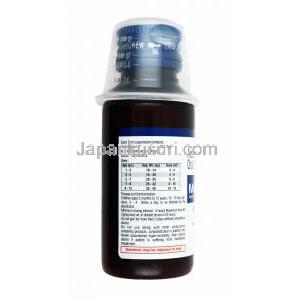 マックファスト 経口懸濁液 (アセトアミノフェン) 250mg 服用方法