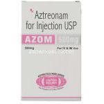 アズトレオナム（アザクタムジェネリック）, Azom 0.5gm 注射 (United Biotech)