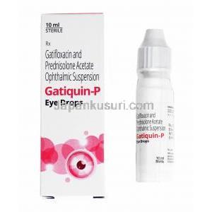 ガチクイン P 点眼薬 (ガチフロキサシン/ プレドニゾロン)