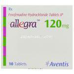 アレグラ Allegra 120 mg 箱