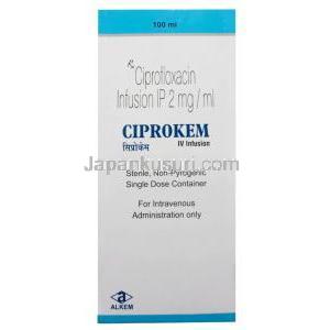 シプロケム静脈点滴液(シプロフロキサシン)