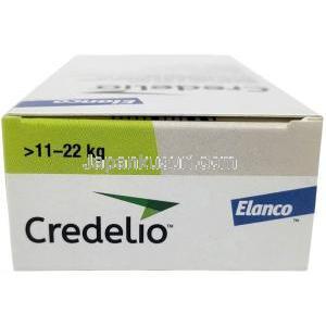 クレデリオ, ロチラネル 450mg 中型犬用(11 kgs以上-22 kgs) 6錠 （チュアブル錠),製造元： Elanco GmbH, 箱上面