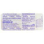 ドベラン, ドロタベリン塩酸塩, 80mg 錠 (Intas) 包装