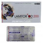 ラミトール OD 200 Lamitor OD 200, ラミクタールジェネリック, ラモトリジン 200mg 錠 (Torrent)