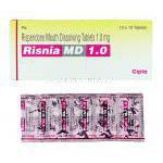 リスニア MD Risnia MD, リスパダール ジェネリック, リスペリドン 1mg 錠 (Cipla)