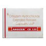 アンジゼム CD Angizem CD, ジルチアゼム  XR 12mg （Sun Pharma） 包装