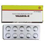 バルサバＨ Valsava-H, バルサルタン・ヒドロクロロチアジド配合, 160mg /12.5 mg, 錠