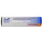 エビリファイ  Abilify, アリピプラゾール  30mg 錠 箱側面1
