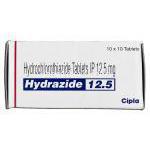 ヒドラジド12.5 Hydrazide 12.5, エシドレックス ジェネリック,  12.5mg, 錠 箱