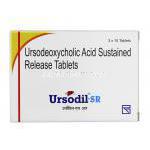 ウルソディルSR Ursodil-SR, ウルソ ジェネリック, ウルソデオキシコール酸 SR, 500ng, 錠, 箱