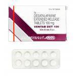 ベンタブDXT,プリスティークジェネリック,デスベンラファキシン 100mg 徐放性製剤
