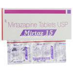 ミルタス, ミルタザピン 15 mg