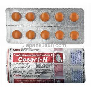 コサート - H (ロサルタン/ ヒドロクロロチアジド) 錠剤