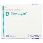 ノバルジン Novalgin Analgin 500 錠  (Aventis) 箱