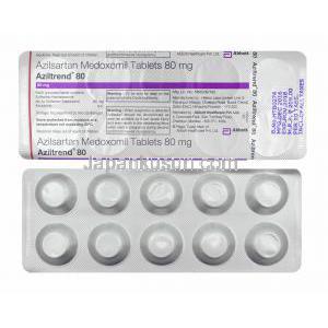 アジルトレンド (アジルサルタン) 80mg 錠剤
