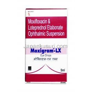 モキシグラム LX  点眼薬（ロテプレドノール / モキシフロキサシン）