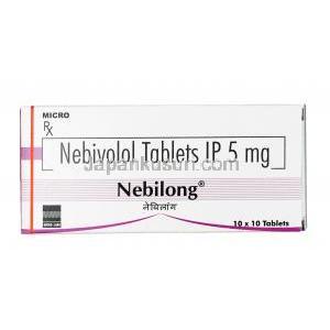 ネビロング, ネビボロール 5 mg, 錠剤, 箱表面