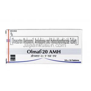 オルマト AMH (オルメサルタン / アムロジピン / ヒドロクロロチアジド)