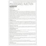 ポリドカノール  （ポリドカスクレロール ジェネリック）, アスクレロール Asklerol 2ml 注射 (Samarth)