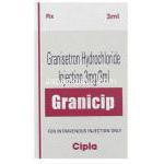 グランセトロン（カイトリルジェネリック）, グラニシップ Granicip 3ml 注射 (Cipla) 箱