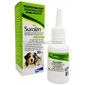 スロラン 外用懸濁液 犬猫用 (ミコナゾール/ ポリミキシン B/ プレドニゾロン)
