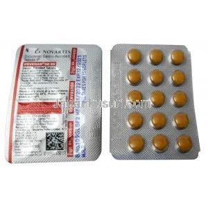 ボベラン 50 GE, ジクロフェナク 50mg, 15錠, 製造元：ノバルティスインド,シート表面, シート裏面