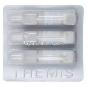 イーマル 注射, アーテエータ (アルテメテル) 150 mg, アンプル 2 mL X 3本, 製造元：Themis Medicare, シート