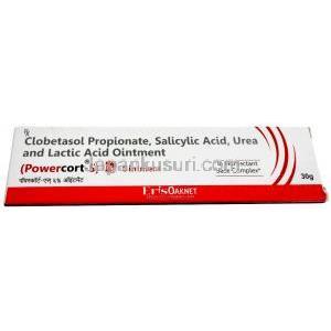 パワーコート S 軟膏 (クロベタゾール/ サリチル酸/ 乳酸菌/ 尿素)