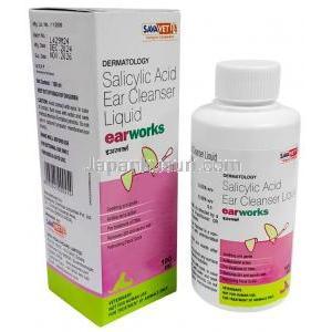 イヤーワークス ペット用耳洗浄液 (サリチル酸)