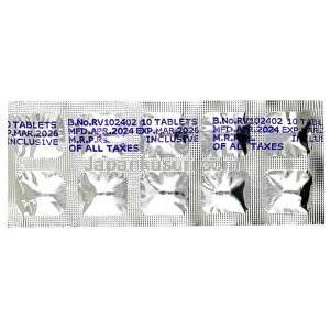 コバシル, ペリンドプリルエルブミン 4 mg, 製造元：Servier Pharmaceuticals India, シート情報, 製造日, 消費期限