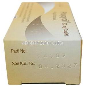 プロピシル, プロピルチオウラシル 50 mg, 製造元：Recordati, 箱情報, 消費期限