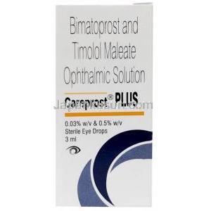 ケアプロストプラス 点眼薬 (ビマトプロスト/ チモロール)
