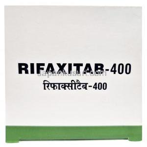 リファキシタブ 400, リファキシミン 400 mg, 製造元：Alkem Laboratories Ltd, 箱側面