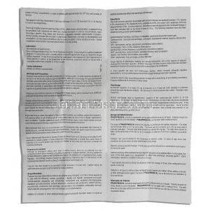 Prazopress XL 2.5, Generic Prazosin, Prazosin Hydrochloride 2.5mg tablet, information sheet page 2