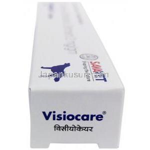 ビジョケア 犬用眼軟膏, シクロスポリン 2 mg(1gあたり), 5 g, 製造元：SAVA Healthcare, 箱側面-1