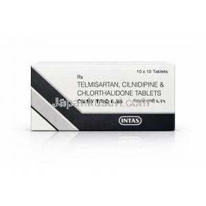 チルニー トリオ（テルミサルタン/ シルニジピン/ クロルタリドン）