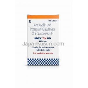 モックスCV BD 経口懸濁液用粉​​末 (アモキシシリン/ クラブラン酸)