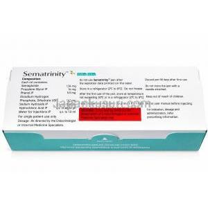 セマトリニティ, セマグルチド ペン型注射 0.25mg / 0.5mg, 情報