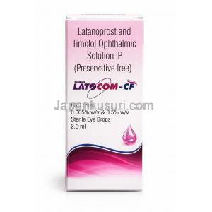 ラトコム-CF点眼薬 (ラタノプロスト/ チモロール)