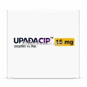 ウパダシップ, ウパダシチニブ 15 mg, 製造元：Cipla, 箱上面