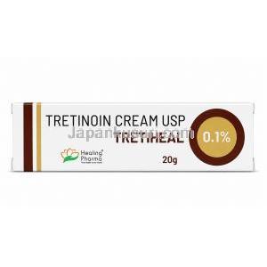 トレチヒール, トレチノイン 0.1%, クリーム 20g, 箱