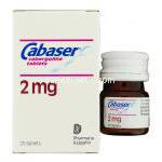 カバサール Cabaser, カベルゴリン 2mg 錠 (Pharmacia Upjohn)