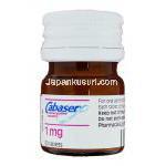 カバサール Cabaser, カベルゴリン 1mg 錠 (Pharmacia Upjohn) ボトル